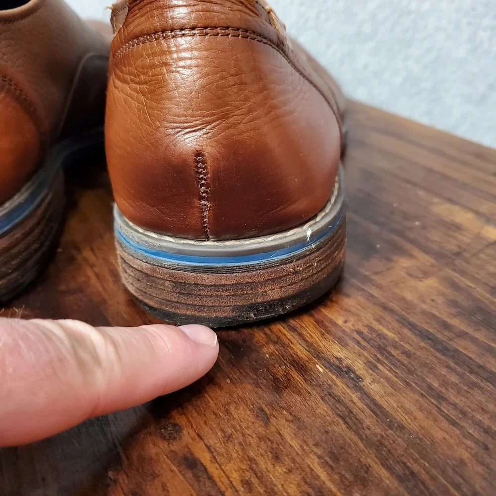 Pikolinos Men's Shoes Bristol Dress Oxfords Size 45 Brown Leather US Sz 12